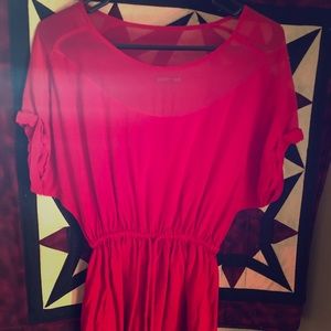 XS red express dress